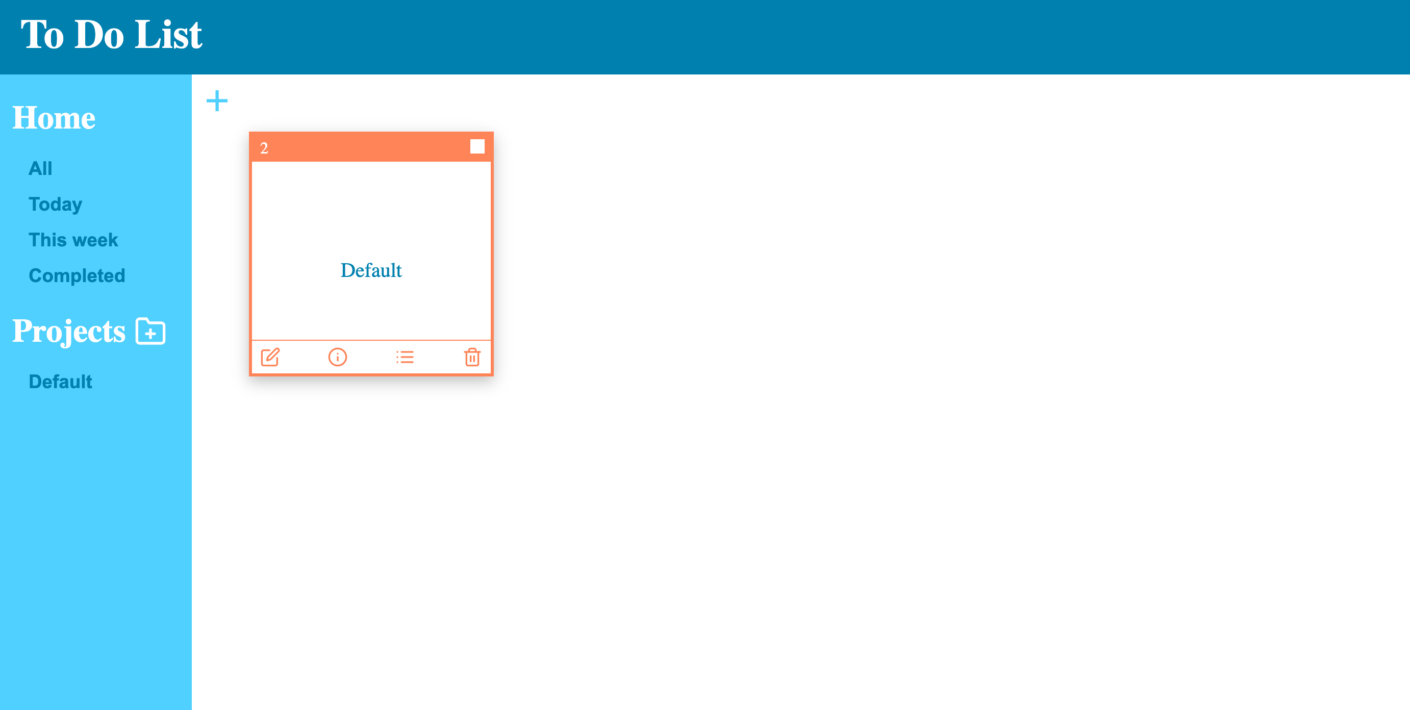 Preview of To Do List